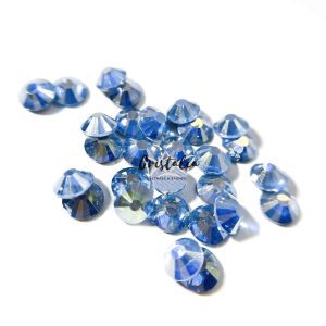 Cristal Light Zafiro Tornasol Hotfix Crystal Elements