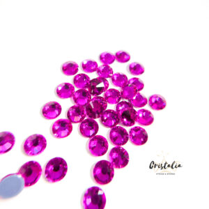 cristales strass hotfix peach