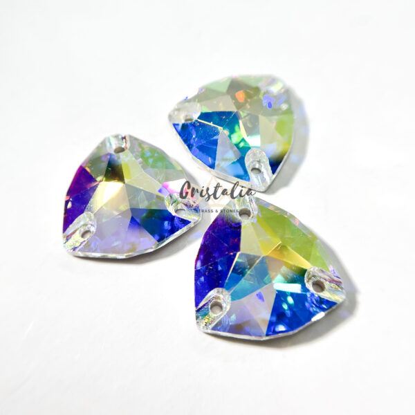 Cristales para coser vidrio trilliant tornasol