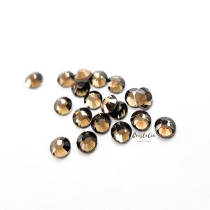 Cristal Smoked Topaz Hotfix Crystal Elements