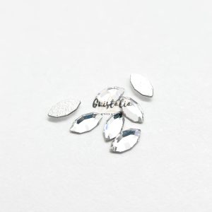 Navette Cristal 4x2mm Austriaco NO-HOTFIX