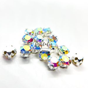 Cristal Tornasol Engarzado Para Coser