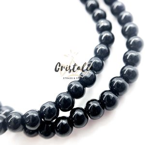 Perla de Vidrio por Tira Negro