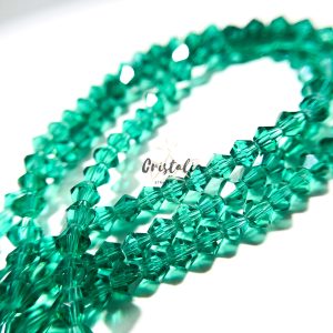 Cristal Bicono Zirconita Por Tira