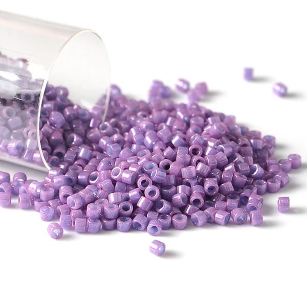 Mostacilla MIYUKI 11/0 Violeta 10 Gramos