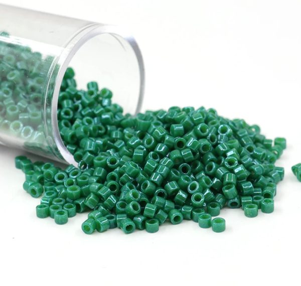 Mostacilla MIYUKI 11/0 Verde 10 Gramos