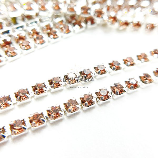 Cadena Strass Dorado SS10 (2.80mm)