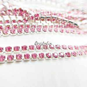 Cadena Strass Rosa SS10 (2.80mm)