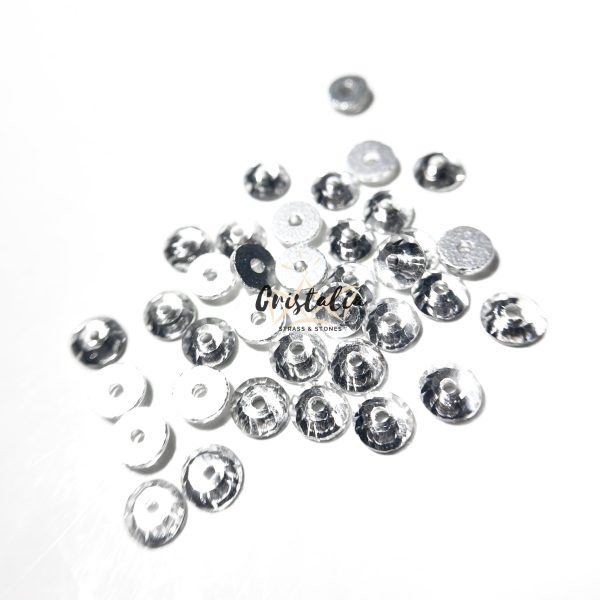 Cristal Con Orificio Cristal Para Coser