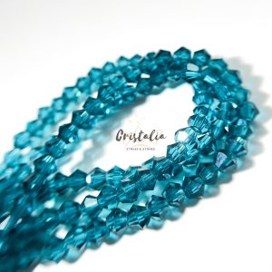 Cristal Bicono Malaquita Por Tira
