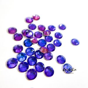 Cristal Purple Velvet Hotfix Crystal VDD